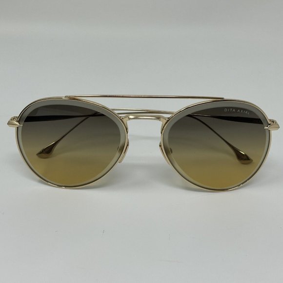 DITA AXIAL DTS502-57-04 GLD-AMB GOLD GRADIENT SUNGLASSES 57-17 main image 9